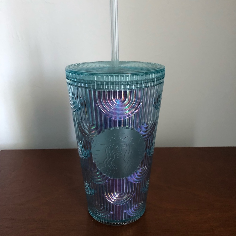 Starbucks Iridescent 16oz Tumbler with Straw